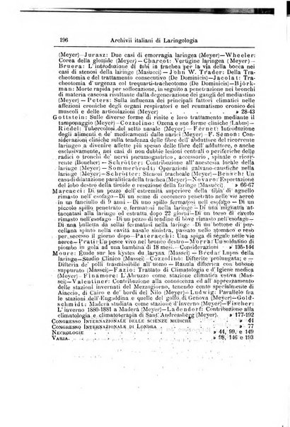 Archivii italiani di laringologia periodico trimestrale