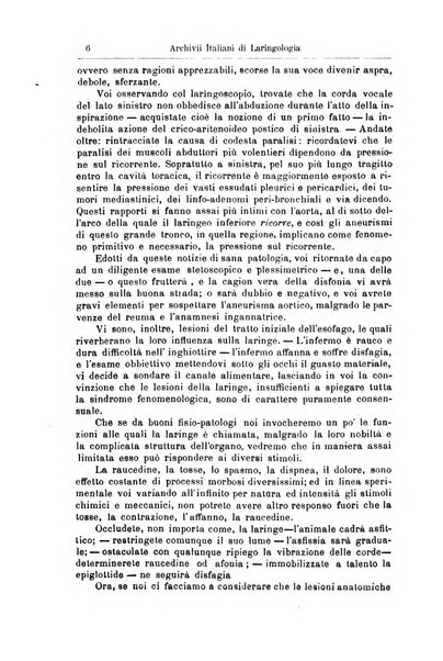 Archivii italiani di laringologia periodico trimestrale