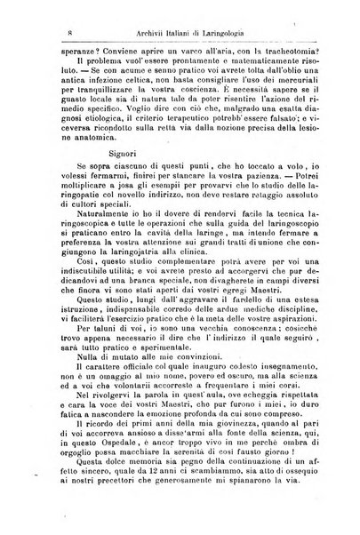 Archivii italiani di laringologia periodico trimestrale