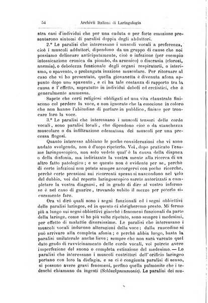 Archivii italiani di laringologia periodico trimestrale