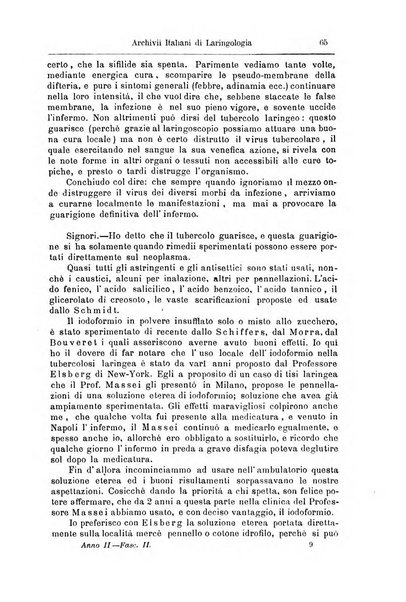 Archivii italiani di laringologia periodico trimestrale