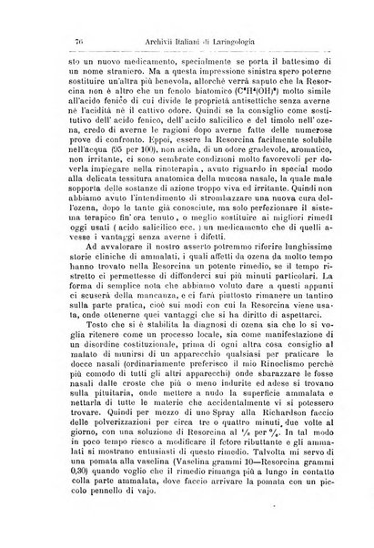 Archivii italiani di laringologia periodico trimestrale