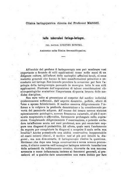 Archivii italiani di laringologia periodico trimestrale