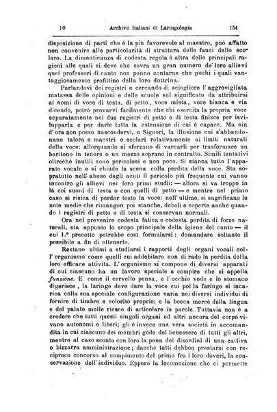 Archivii italiani di laringologia periodico trimestrale