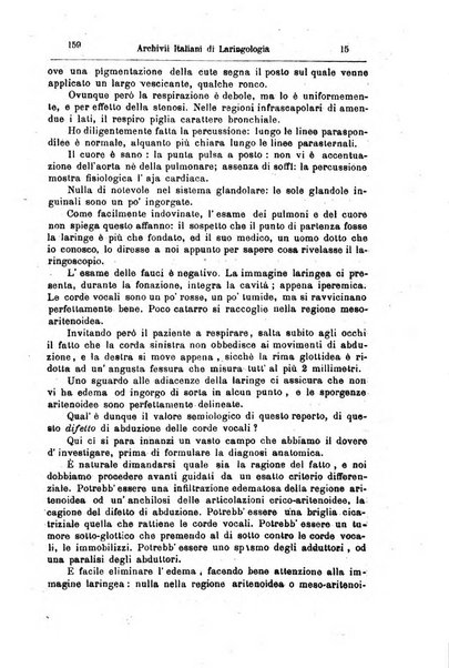 Archivii italiani di laringologia periodico trimestrale