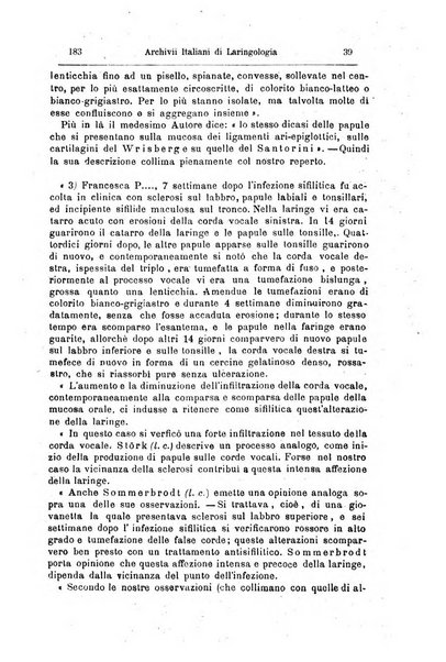 Archivii italiani di laringologia periodico trimestrale