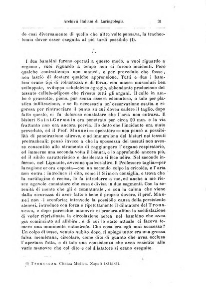 Archivii italiani di laringologia periodico trimestrale