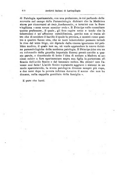 Archivii italiani di laringologia periodico trimestrale