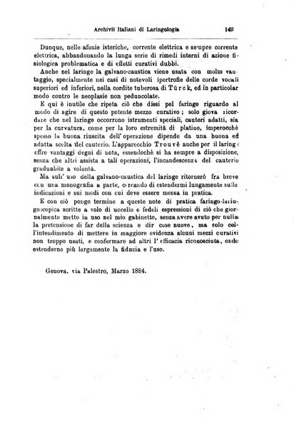 Archivii italiani di laringologia periodico trimestrale