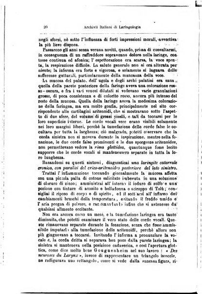 Archivii italiani di laringologia periodico trimestrale