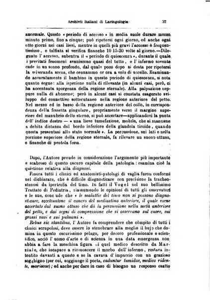 Archivii italiani di laringologia periodico trimestrale