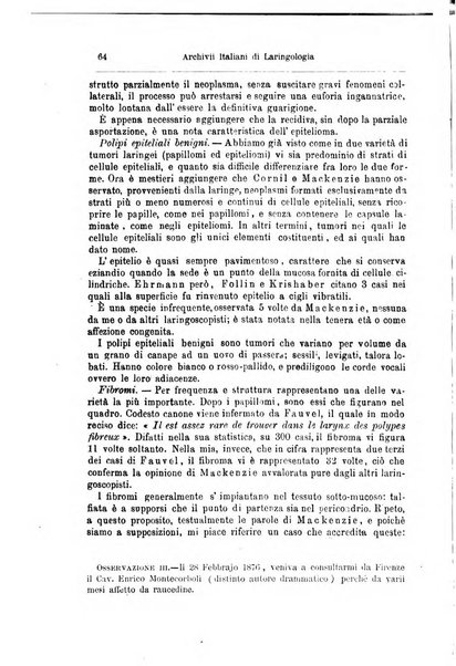 Archivii italiani di laringologia periodico trimestrale