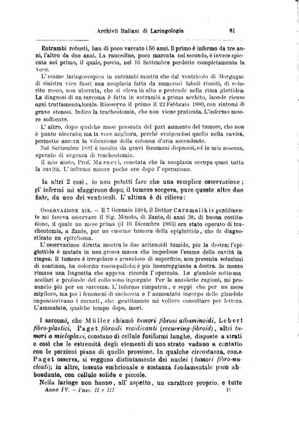 Archivii italiani di laringologia periodico trimestrale