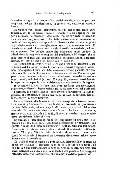 Archivii italiani di laringologia periodico trimestrale