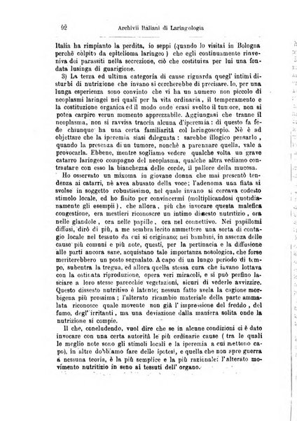 Archivii italiani di laringologia periodico trimestrale