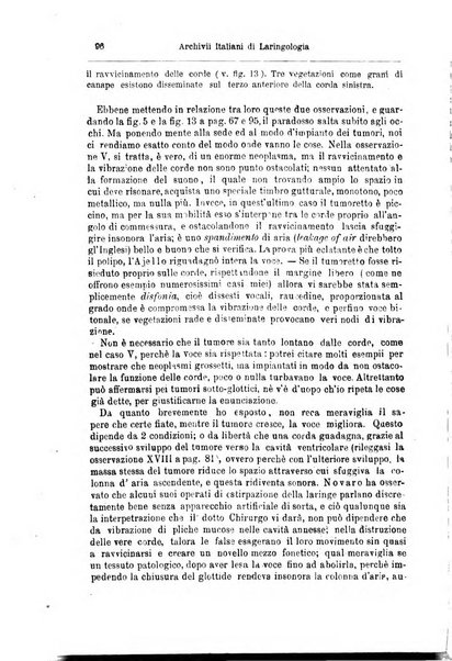 Archivii italiani di laringologia periodico trimestrale