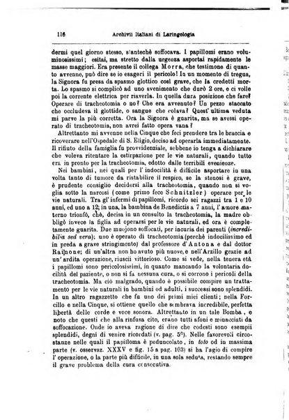 Archivii italiani di laringologia periodico trimestrale