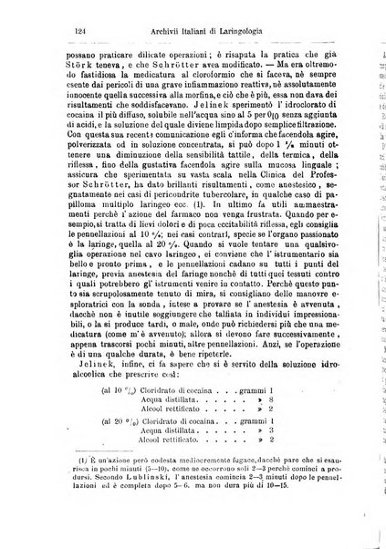 Archivii italiani di laringologia periodico trimestrale