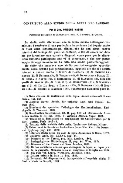 Archivii italiani di laringologia periodico trimestrale