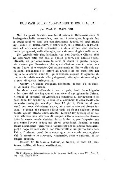 Archivii italiani di laringologia periodico trimestrale