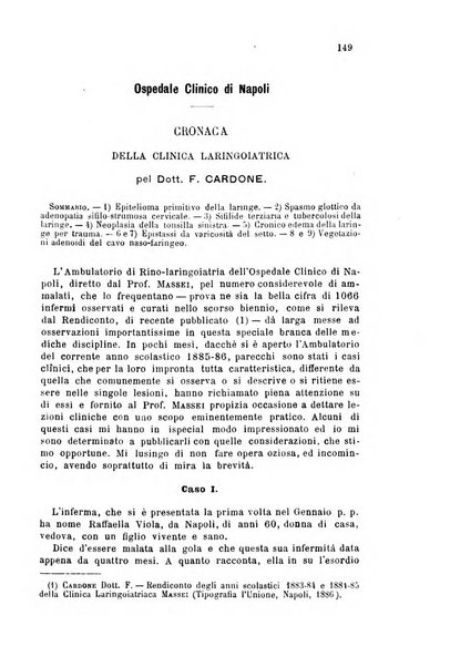 Archivii italiani di laringologia periodico trimestrale