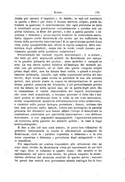 Archivii italiani di laringologia periodico trimestrale