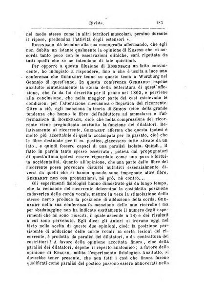 Archivii italiani di laringologia periodico trimestrale