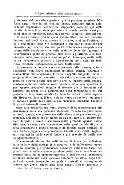 Archivii italiani di laringologia periodico trimestrale