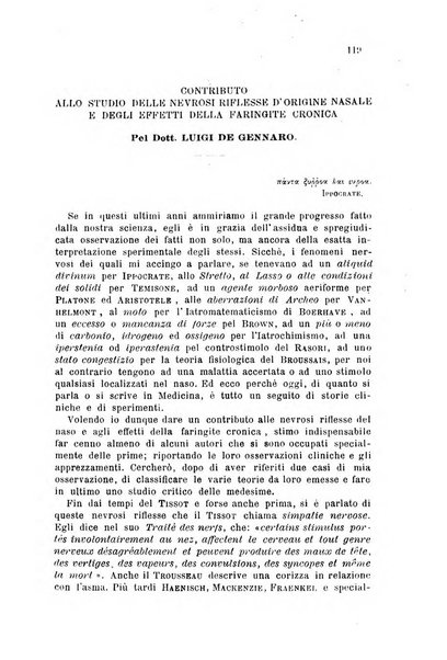 Archivii italiani di laringologia periodico trimestrale