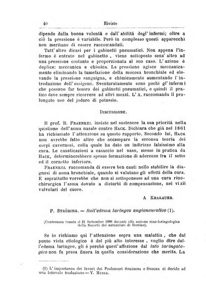 Archivii italiani di laringologia periodico trimestrale