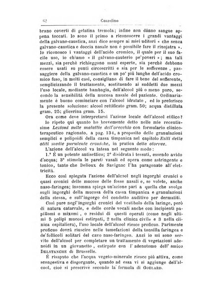 Archivii italiani di laringologia periodico trimestrale