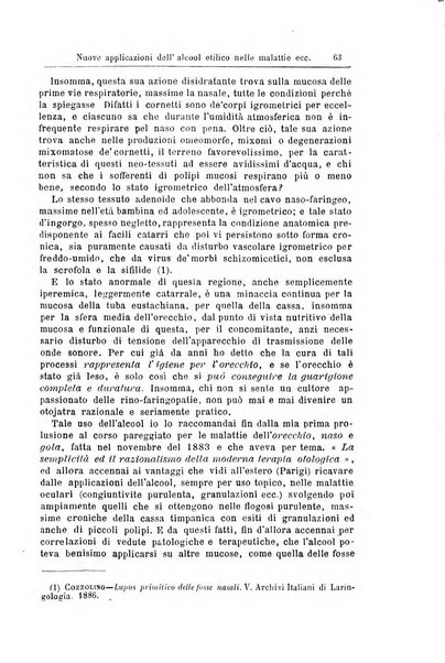 Archivii italiani di laringologia periodico trimestrale