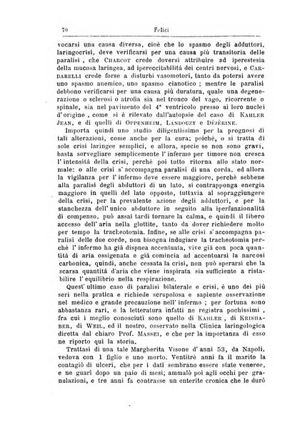 Archivii italiani di laringologia periodico trimestrale