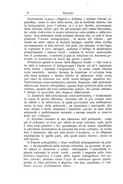 Archivii italiani di laringologia periodico trimestrale