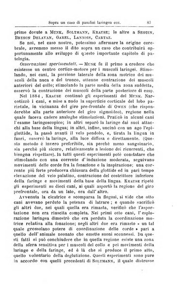 Archivii italiani di laringologia periodico trimestrale