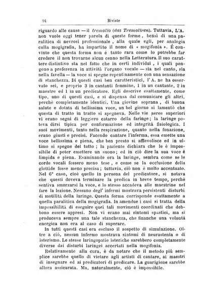 Archivii italiani di laringologia periodico trimestrale