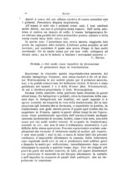 Archivii italiani di laringologia periodico trimestrale