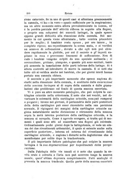 Archivii italiani di laringologia periodico trimestrale