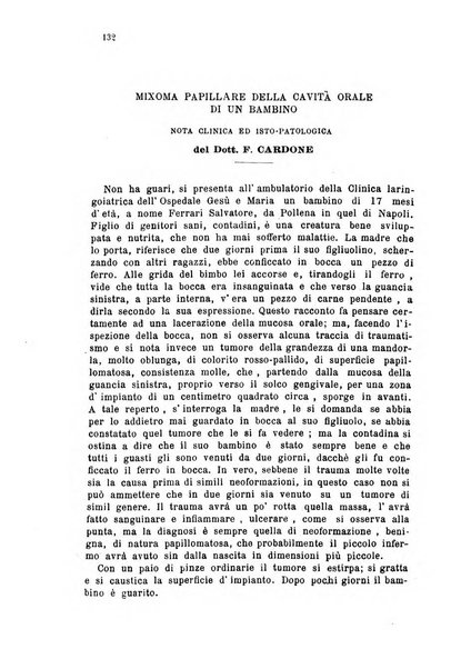 Archivii italiani di laringologia periodico trimestrale