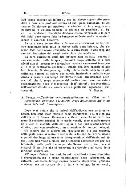 Archivii italiani di laringologia periodico trimestrale