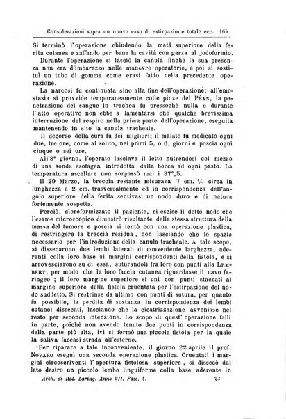 Archivii italiani di laringologia periodico trimestrale