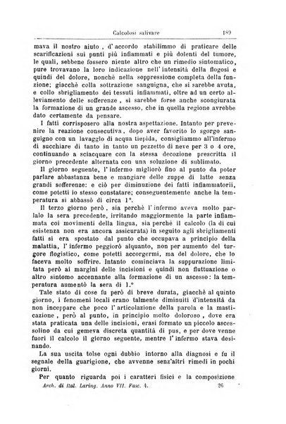 Archivii italiani di laringologia periodico trimestrale