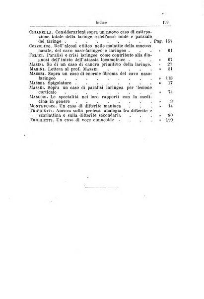 Archivii italiani di laringologia periodico trimestrale