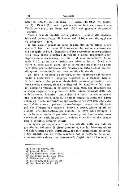 Archivii italiani di laringologia periodico trimestrale