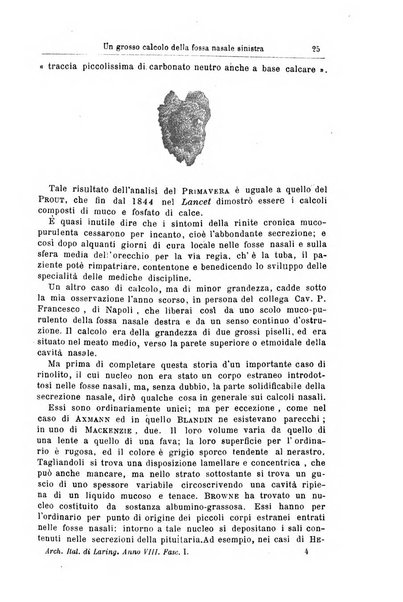 Archivii italiani di laringologia periodico trimestrale