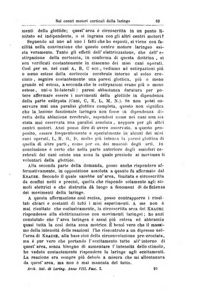 Archivii italiani di laringologia periodico trimestrale