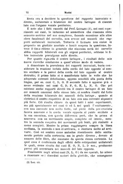 Archivii italiani di laringologia periodico trimestrale