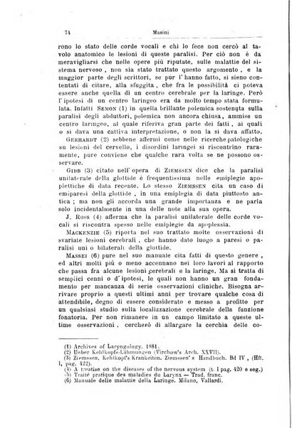 Archivii italiani di laringologia periodico trimestrale