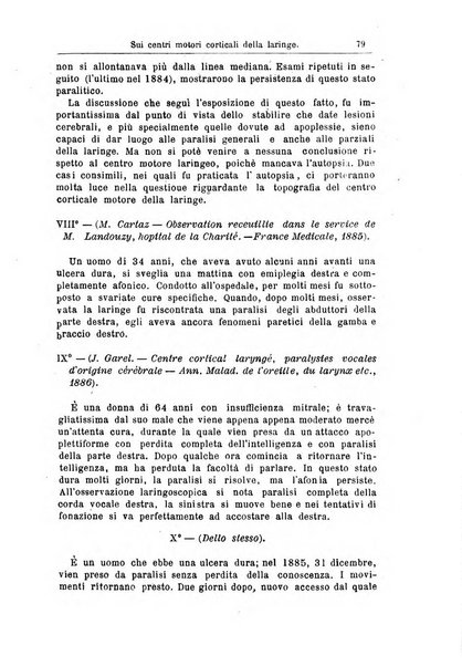 Archivii italiani di laringologia periodico trimestrale