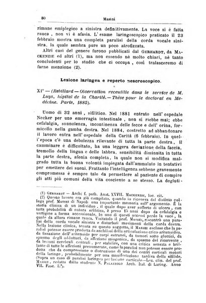 Archivii italiani di laringologia periodico trimestrale